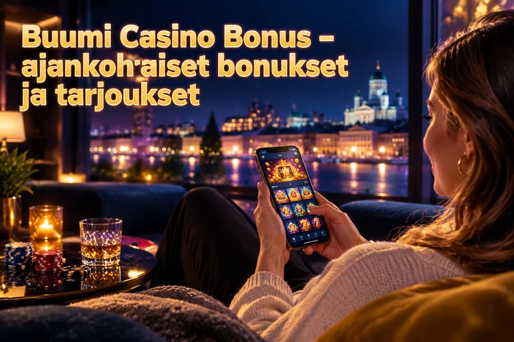 Buumi Casino Bonus - ajankohtaiset bonukset ja tarjoukset