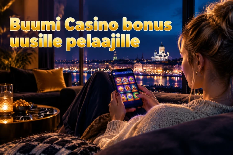 Buumi Casino bonus uusille pelaajille